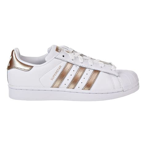 adidas Women's Superstar Sneaker, White/White/White, 10.5